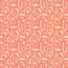 abstract floral background with flowers