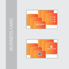 Elegant vector modern corporate business card design template .
