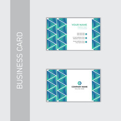 Minimal professional business card design template .