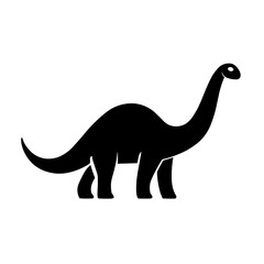 Simple Diplodocus Icon Prehistoric Dinosaur