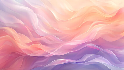 Fototapeta premium abstract pink background with waves