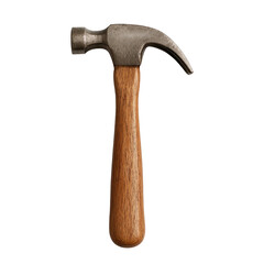 Classic Hammer on White Background