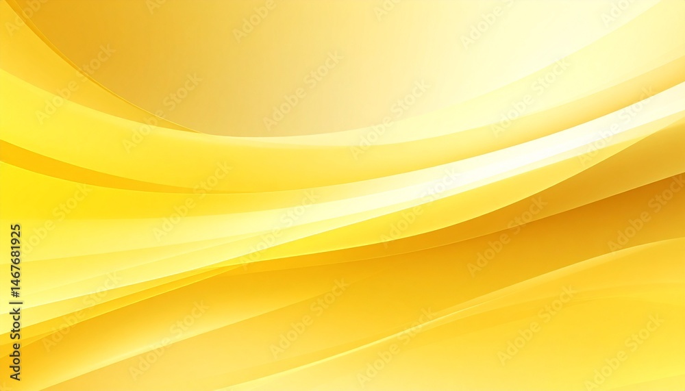 Wall mural golden abstract background with wavy lines gradient texture design