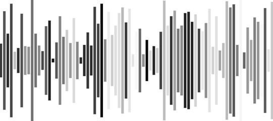 Abstract pattern of diagonal black lines on a clean white background. The lines should vary in length and angle, creating a dynamic and chaotic composition.
