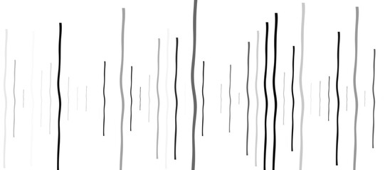 Abstract pattern of diagonal black lines on a clean white background. The lines should vary in length and angle, creating a dynamic and chaotic composition.