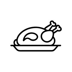 Fototapeta premium roast chicken
