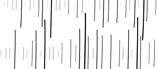 Abstract pattern of diagonal black lines on a clean white background. The lines should vary in length and angle, creating a dynamic and chaotic composition.