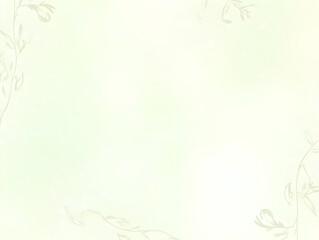 Elegant spring nature seamless pattern with delicate vine patterns and soft green hues for refined natural designs concept as Refined spring nature pattern featuring delicate vines Seamless Set