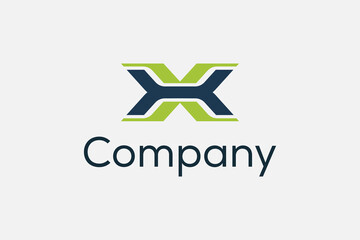 Obraz premium letter x logo icon vector design template concept