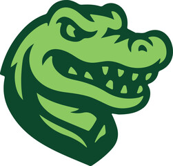 Fierce Alligator Vector Mascot Logo