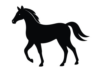 a-black-horse--silhuette-vector-art-illustriton-wh.eps