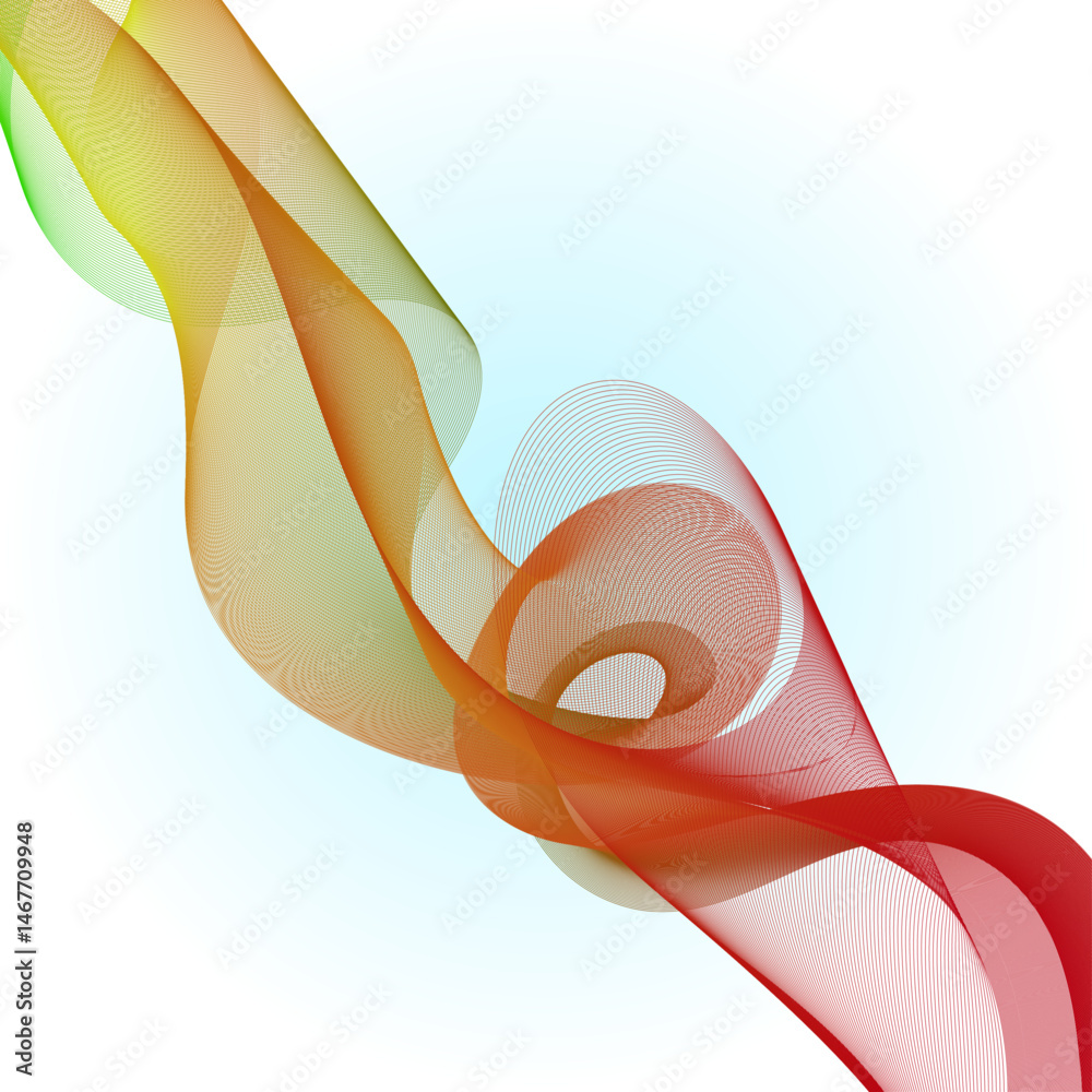 Poster abstract gradient background. wave element for design. digital frequency track equalizer. stylized l