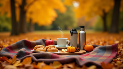 Cozy Autumn Colors Picnic