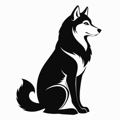 wolf vector illustration