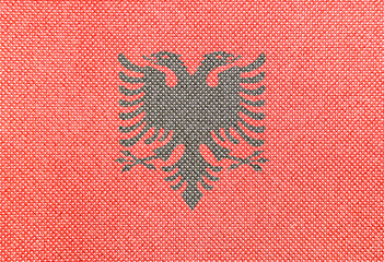 flag of albania