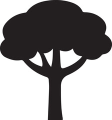  tree silhouette Vector | Minimalist & Trendy tree Silhouette Design | Unique & Stylish tree Artwork for Vector design