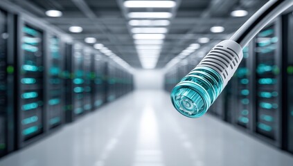 Network Cable in Server Room