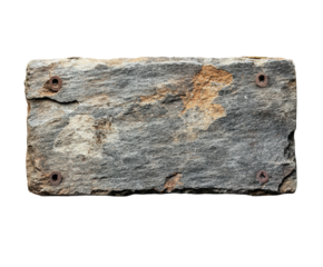 Ancient rock artifact discovery archaeological site natural environment isolated on transparent background