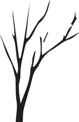 tree silhouette Vector | Minimalist & Trendy tree Silhouette Design | Unique & Stylish tree Artwork for Vector design