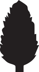 tree silhouette Vector | Minimalist & Trendy tree Silhouette Design | Unique & Stylish tree Artwork for Vector design