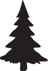 tree silhouette Vector | Minimalist & Trendy tree Silhouette Design | Unique & Stylish tree Artwork for Vector design