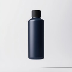 Dark navy cosmetic bottle