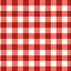 red and white checkered