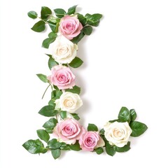 Floral letter L design (18)