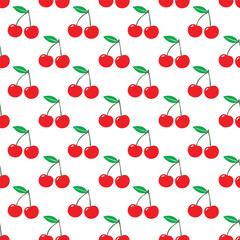 Cherry pattern background design