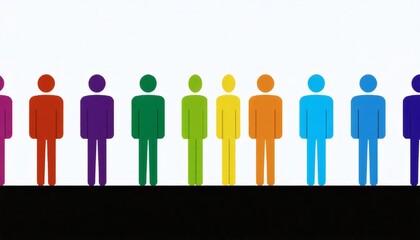 "Vibrant Diversity and Inclusion Collage – Unity, Pride, and Belonging in Colorful Representation"