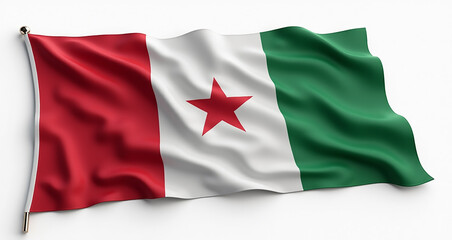 Obraz premium flag of algeria