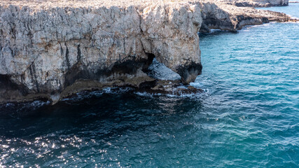 Rock Arch on the Coast near Syracuse