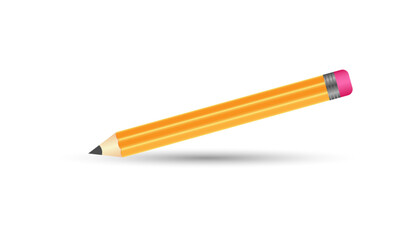 Simple pencil flat design