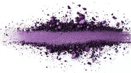 Crushed purple eyeshadow (1)