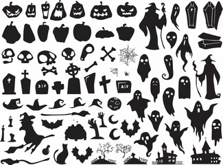 Halloween Silhouettes - Spooky Night