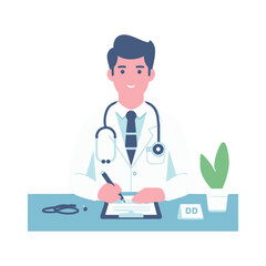 Fototapeta premium general practitioner illustration design