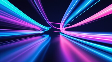 Abstract Light Flow