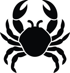 crab icon vector illustration
