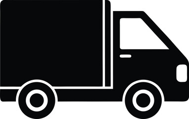 delivery truck icon vector illustration