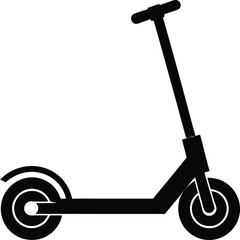 electric scooter icon vector illustration