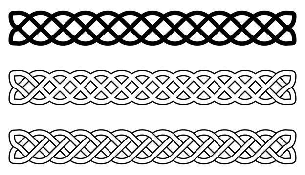 Celtic Knot Stroke Brush Set
