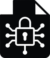 file encryption icon vector illustration
