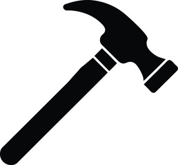 hammer and nails icon vector illustration