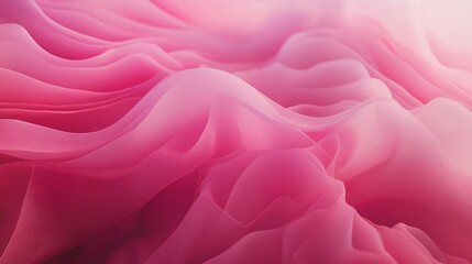 Fototapeta premium Abstract pink fabric folds