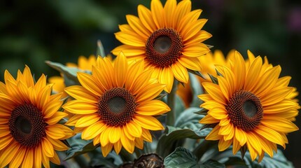 Fototapeta premium sunflower in the garden