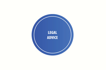 Print  button web template,Legal advice, banner label