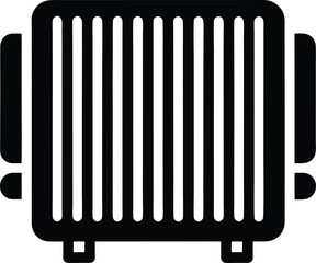 radiator heater icon vector illustration