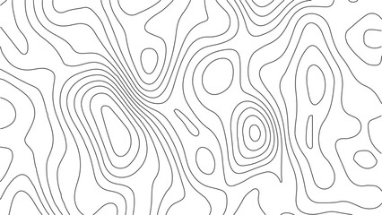 Fototapeta premium Topographic Contour Map Background. Abstract Vector Wave Grid With Mountain Relief. This Title Retains The Essential Keywords (Topographic, Vector, Contour, Map, Wave, Mountain) 