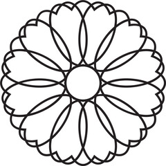 Flower Outline