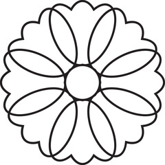 Flower Outline